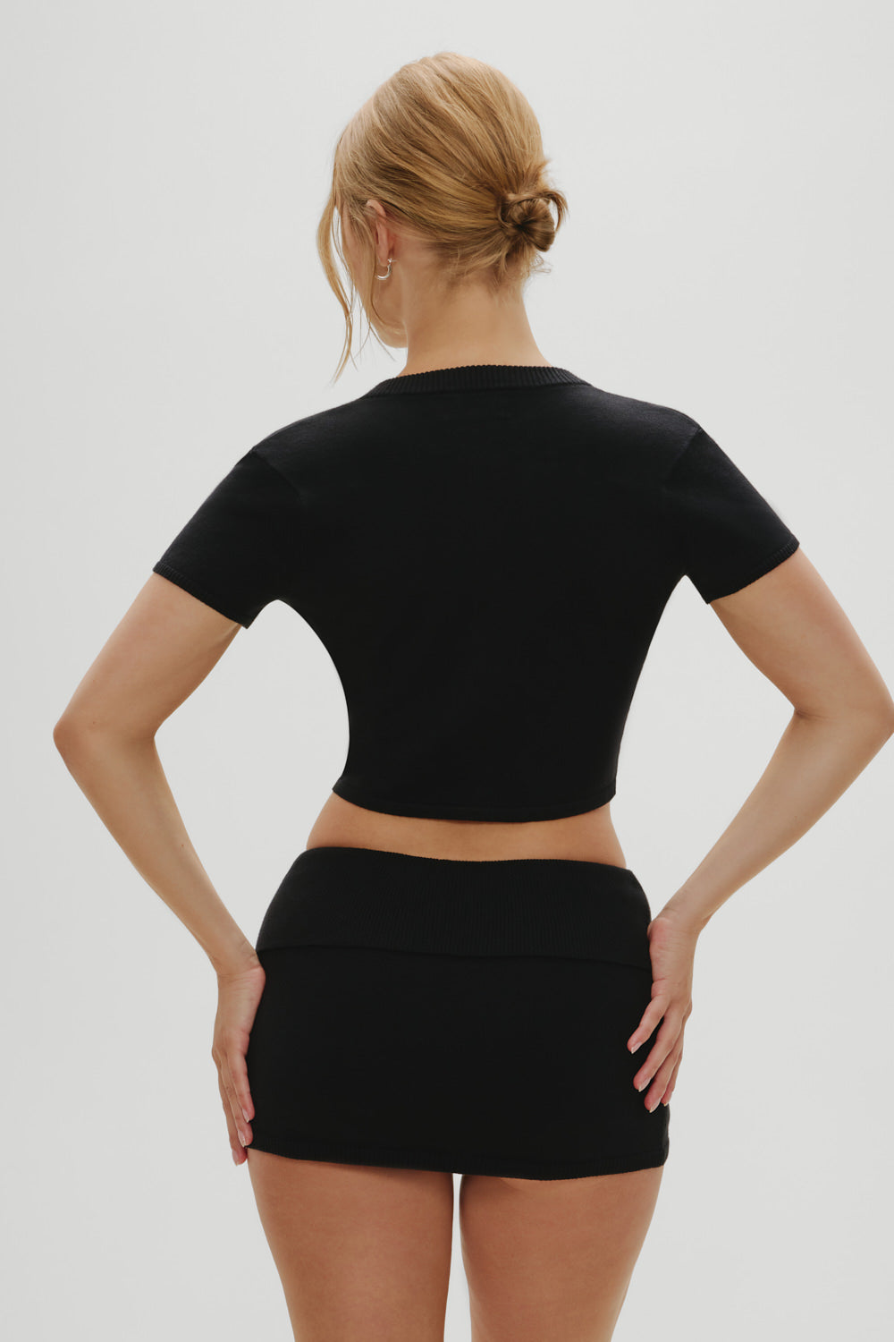 Frankies Bikinis sale x Khy Oakley Cloud Knit Cardigan - Midnight Serenade