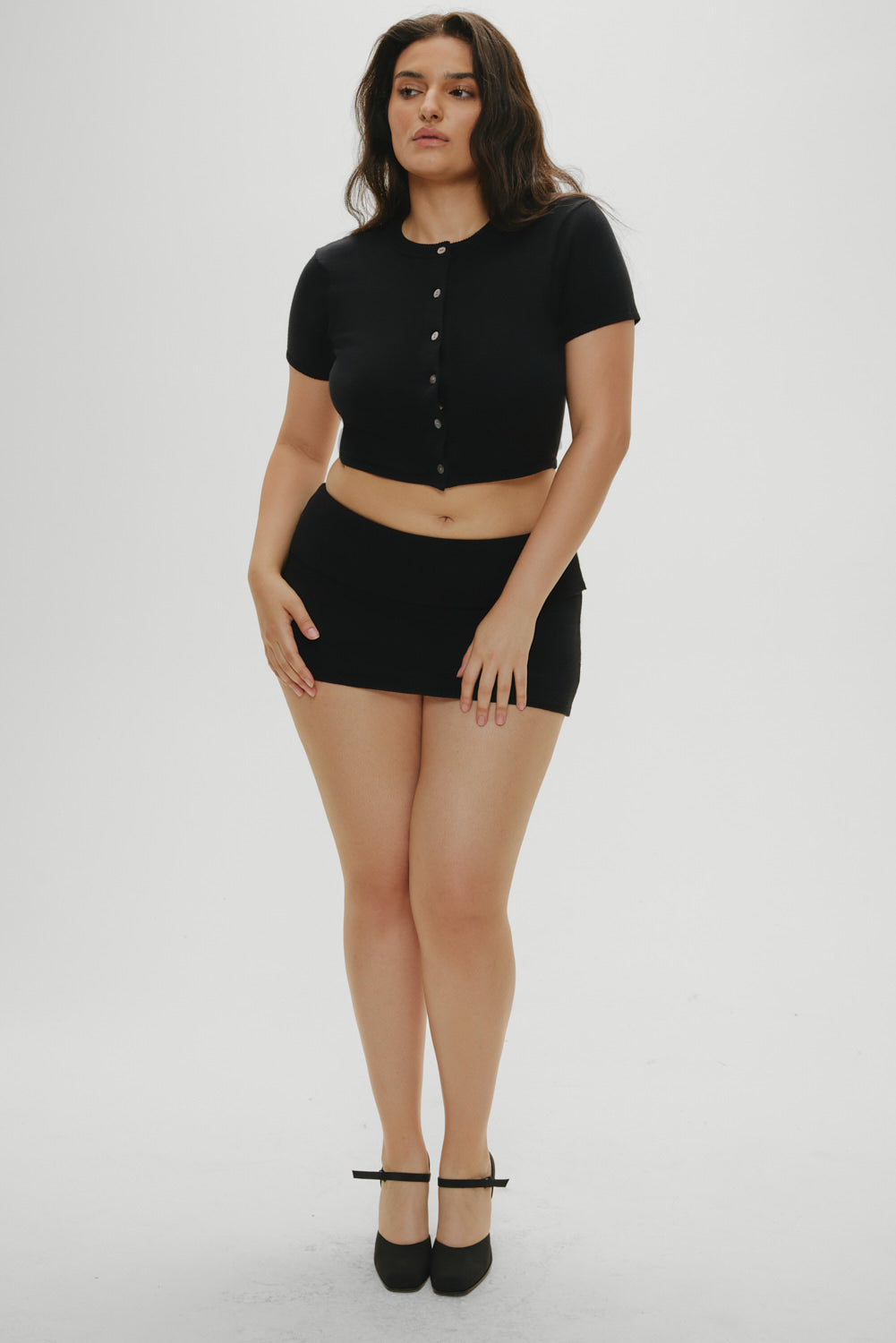 Frankies Bikinis sale x Khy Oakley Cloud Knit Cardigan - Midnight Serenade
