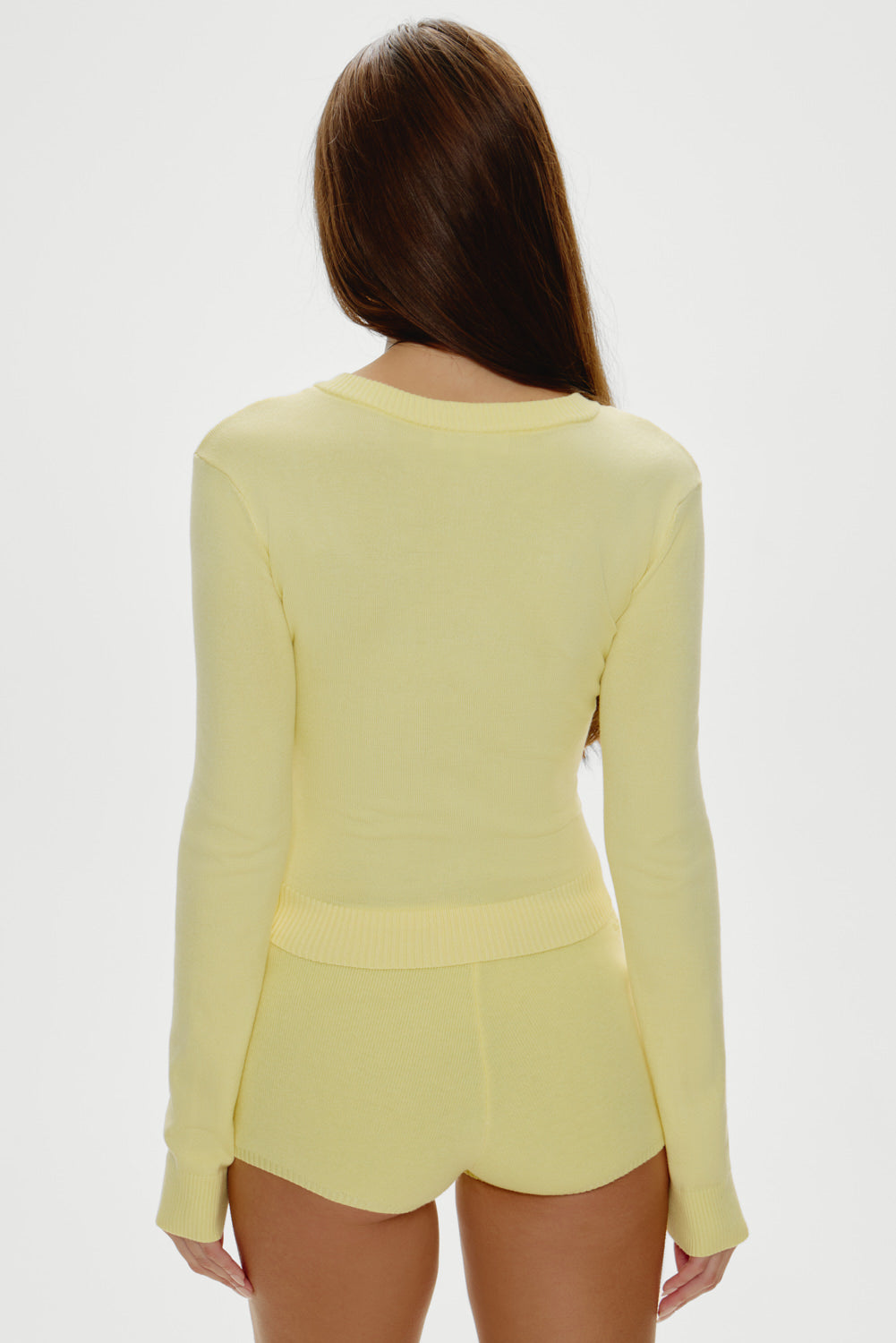 Frankies Bikinis sale Sundae Cropped Cardigan - Honeycomb
