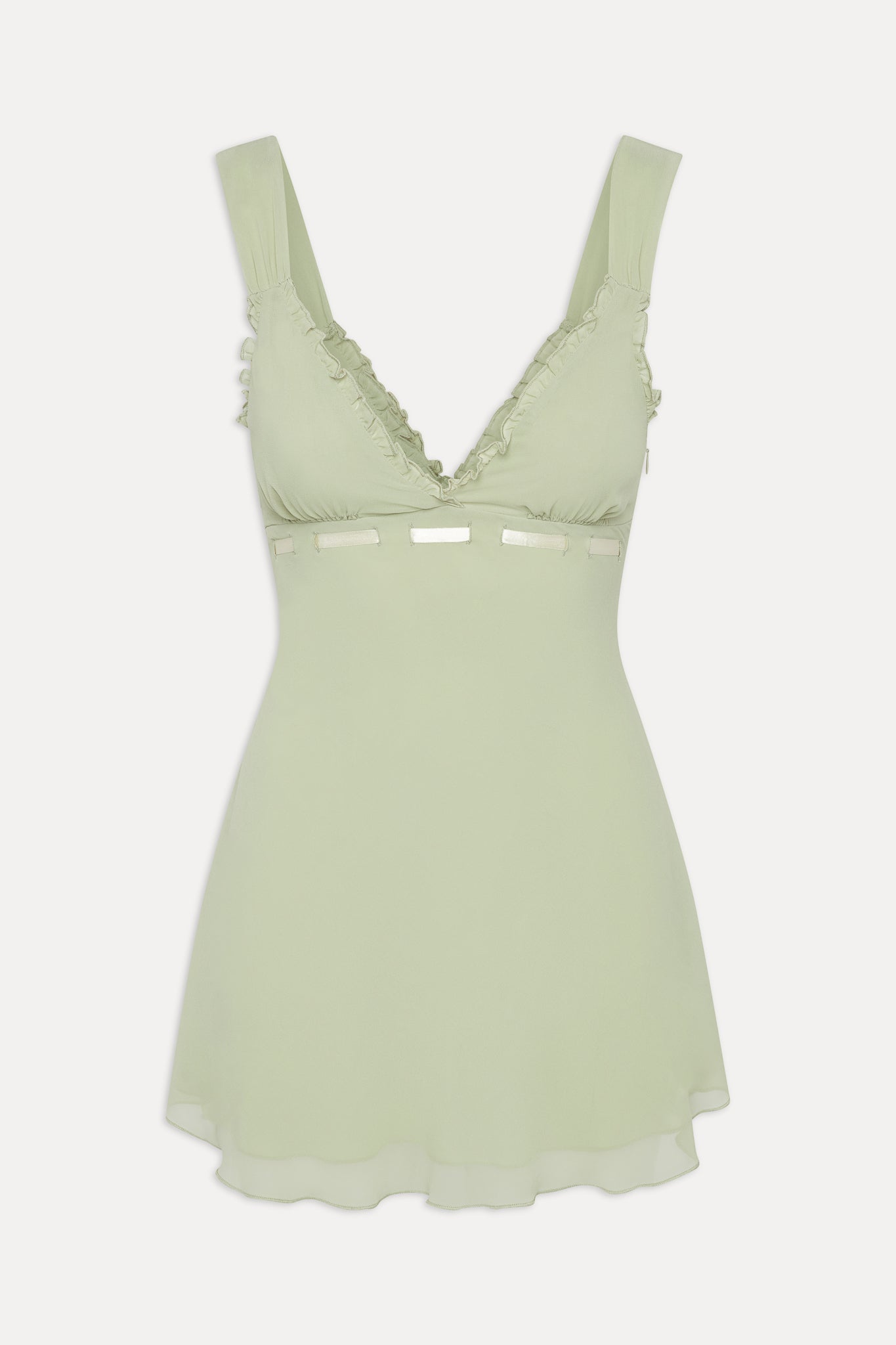 Frankies Bikinis sale Dreamer Mini Dress - Secret Garden
