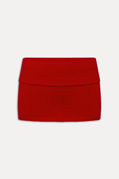 Frankies Bikinis sale x Khy Briar Cloud Knit Skirt - Heartstrings