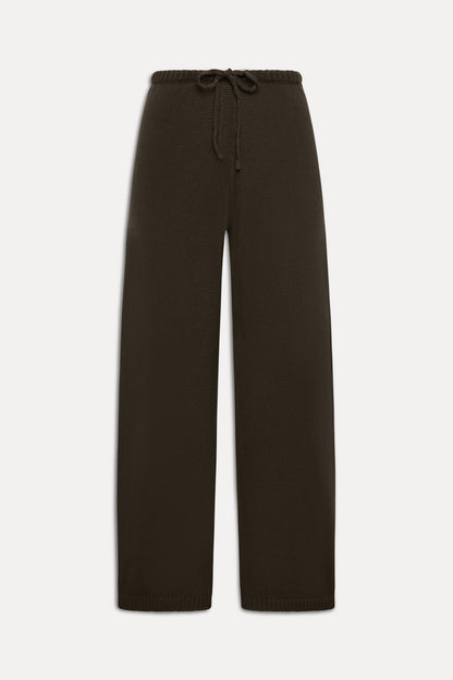 Frankies Bikinis sale Wesley Knit Pants - Chocolate Brown