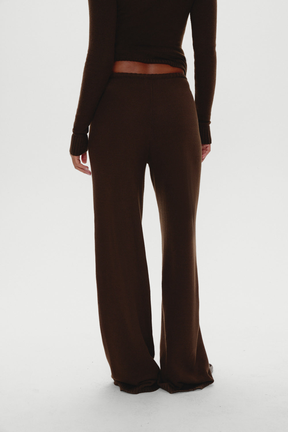 Frankies Bikinis sale Wesley Knit Pants - Chocolate Brown