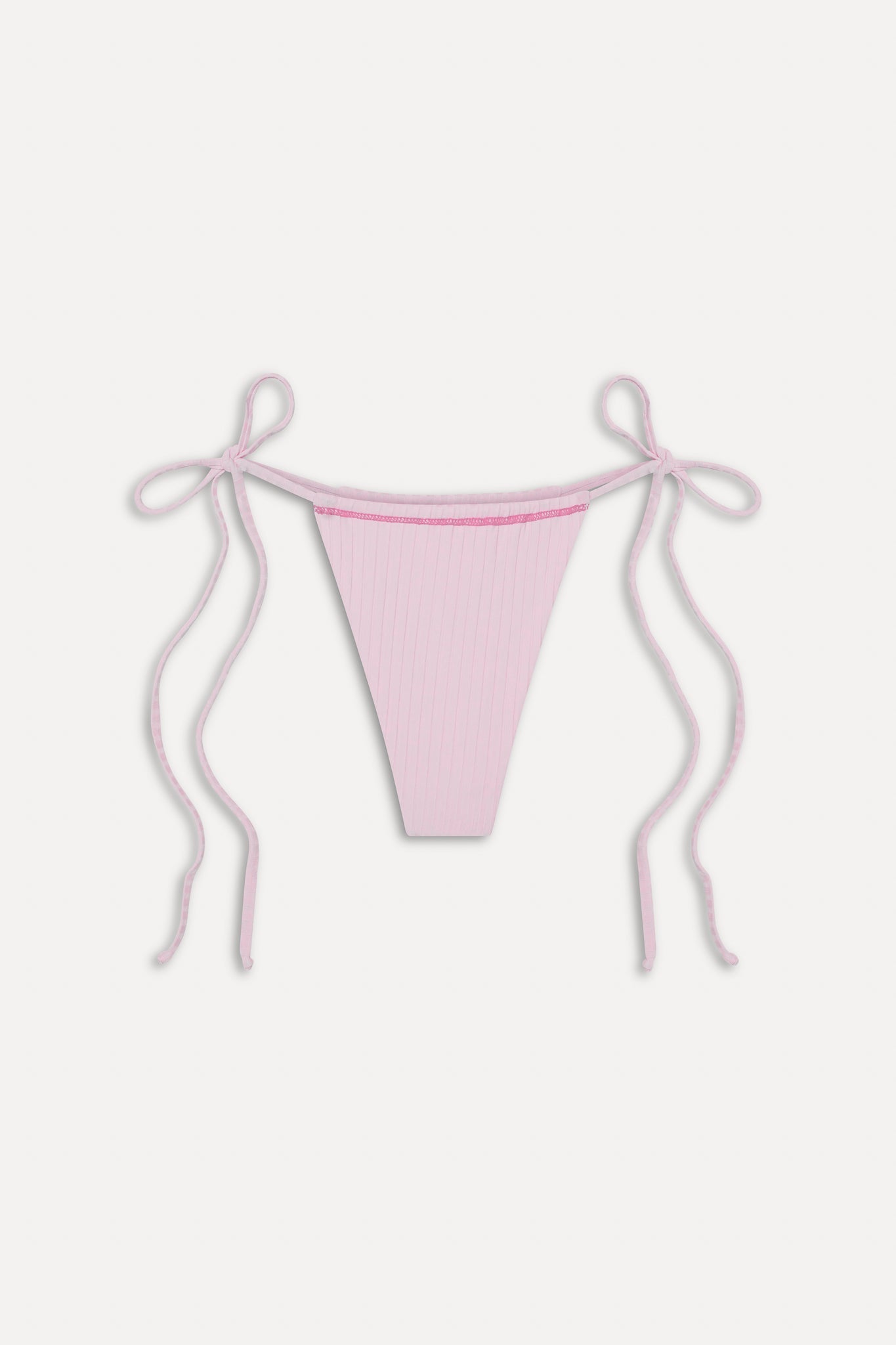 Frankies Bikinis sale Tia Skimpy String Bikini Bottom - Strawberries & Cream