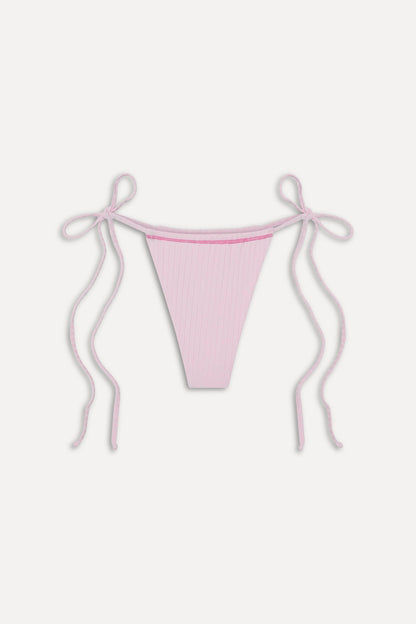 Frankies Bikinis sale Tia Skimpy String Bikini Bottom - Strawberries & Cream
