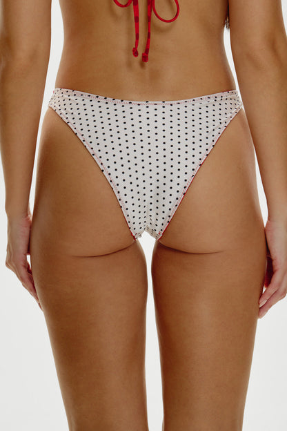 Frankies Bikinis sale x Réalisation Par Dove Reversible Bikini Bottom - Aura