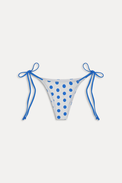 Frankies Bikinis sale Mackenzie Cheeky String Bikini Bottom - Delicate Dot