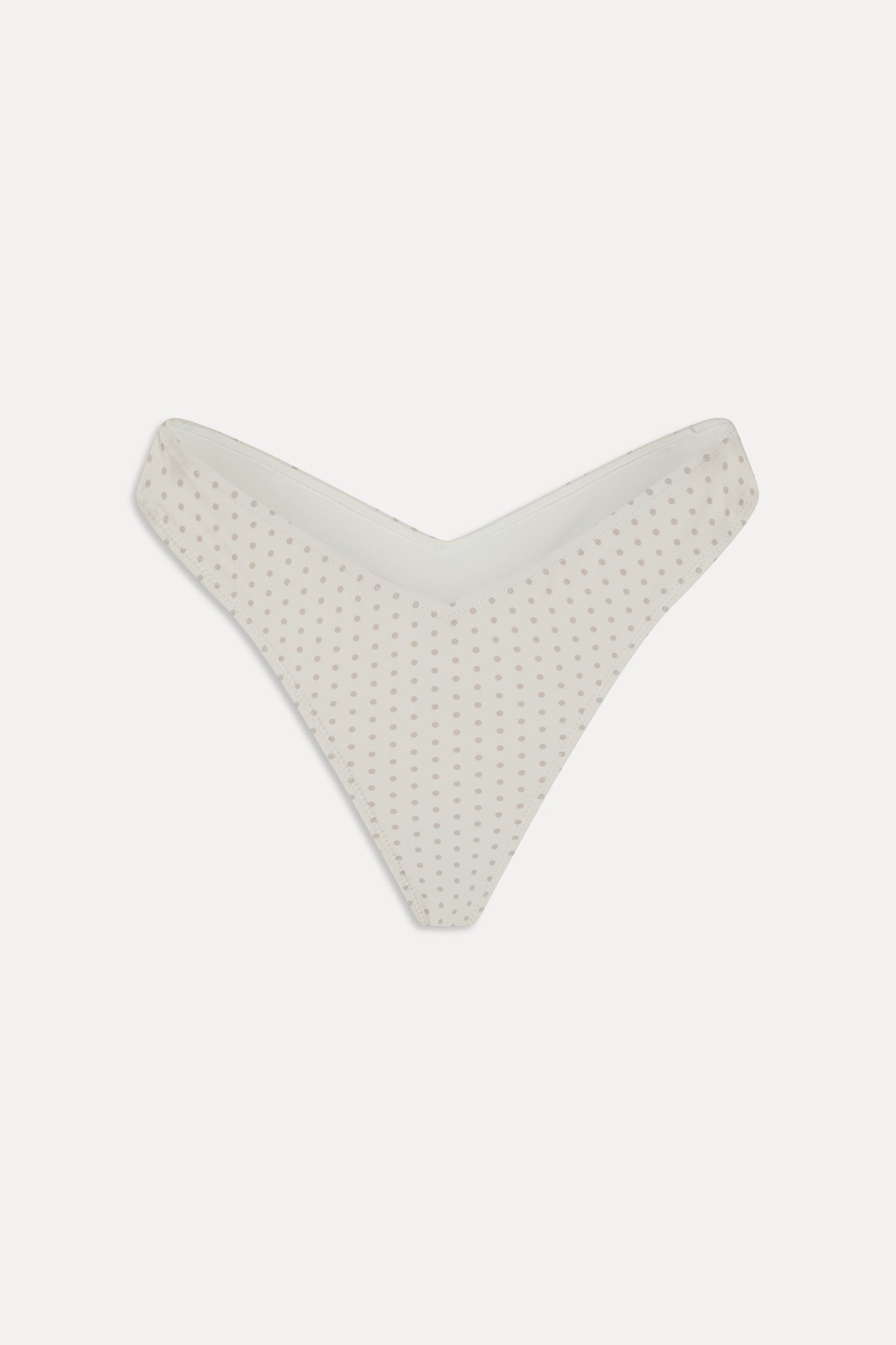 Frankies Bikinis sale x Khy Enzo Cheeky Bikini Bottom - Pearl Dot