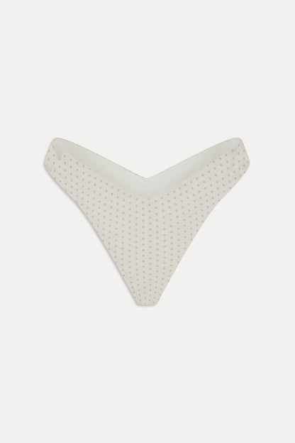 Frankies Bikinis sale x Khy Enzo Cheeky Bikini Bottom - Pearl Dot
