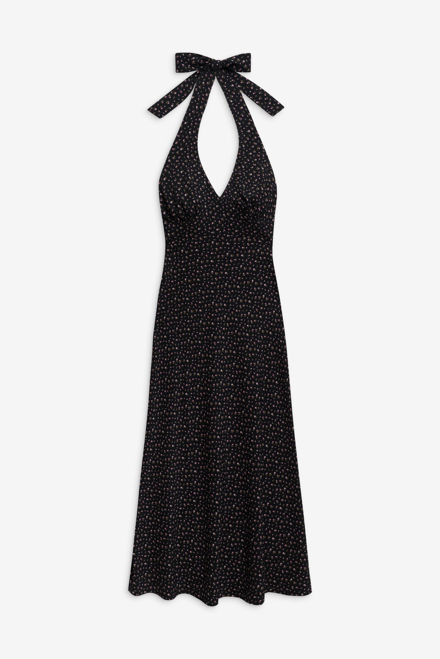 Frankies Bikinis sale Madeleine Floral Maxi Dress - Midnight Flower