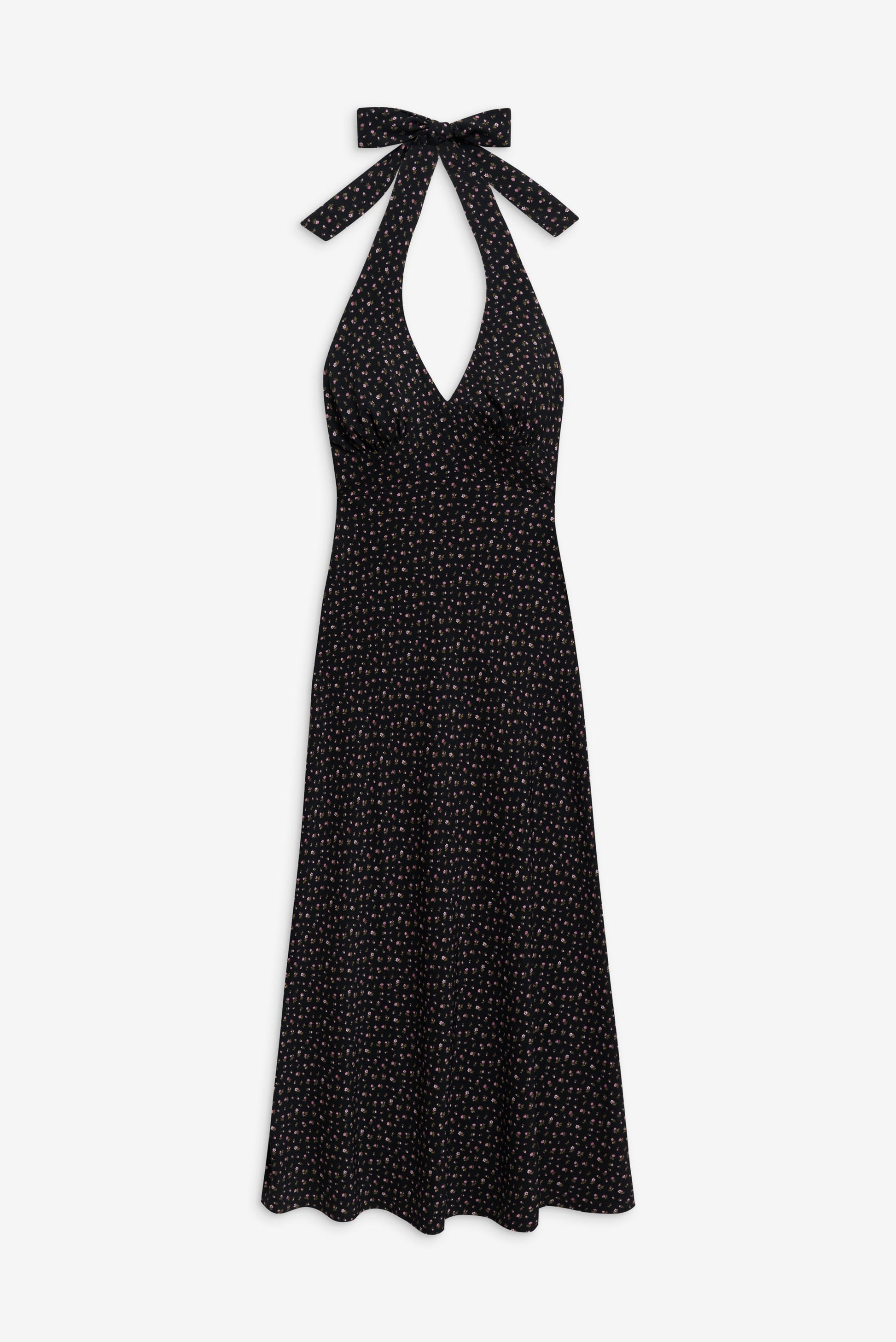 Frankies Bikinis sale Madeleine Floral Maxi Dress - Midnight Flower