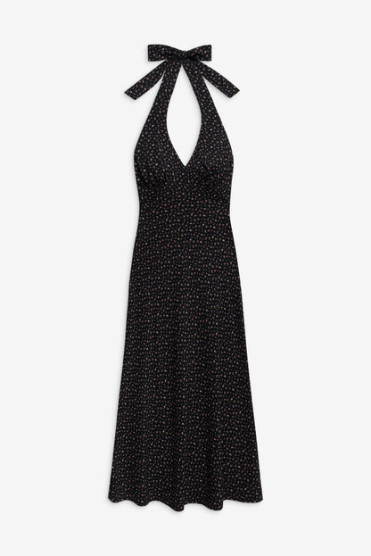 Frankies Bikinis sale Madeleine Floral Maxi Dress - Midnight Flower