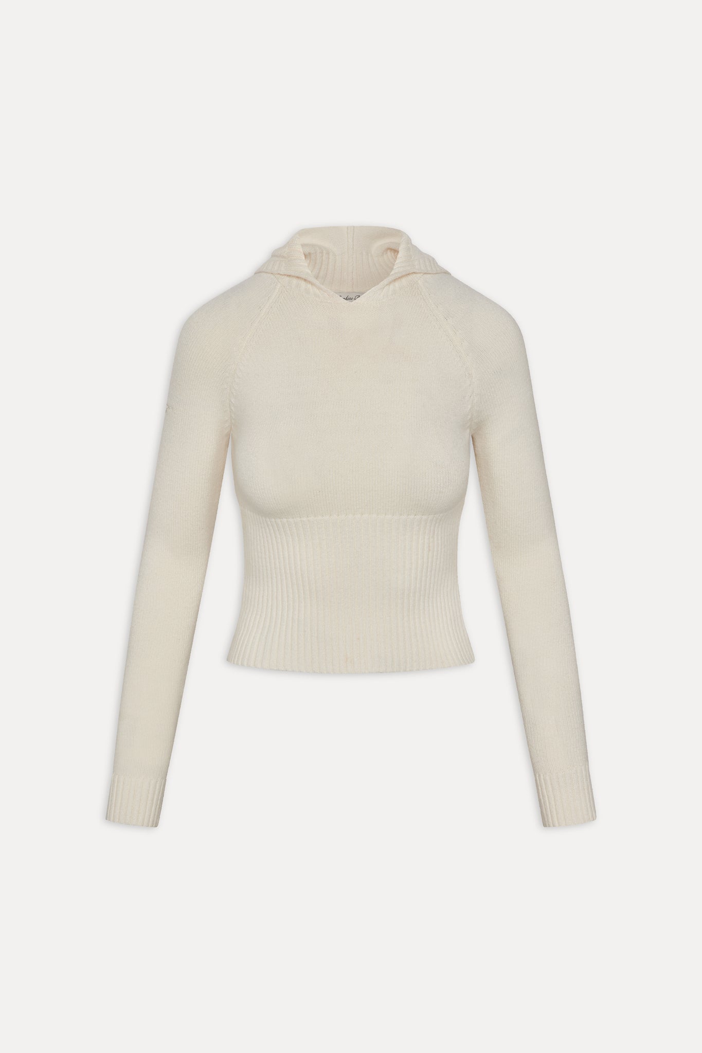 Frankies Bikinis sale Hazel Knit Hoodie - Honeymoon
