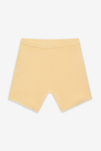 Frankies Bikinis sale Ariel Knit Shorts - Vanilla Sugar