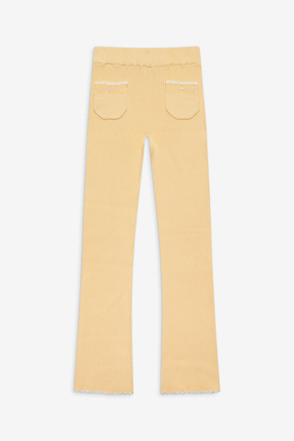 Frankies Bikinis sale Camden Knit Pants - Vanilla Sugar