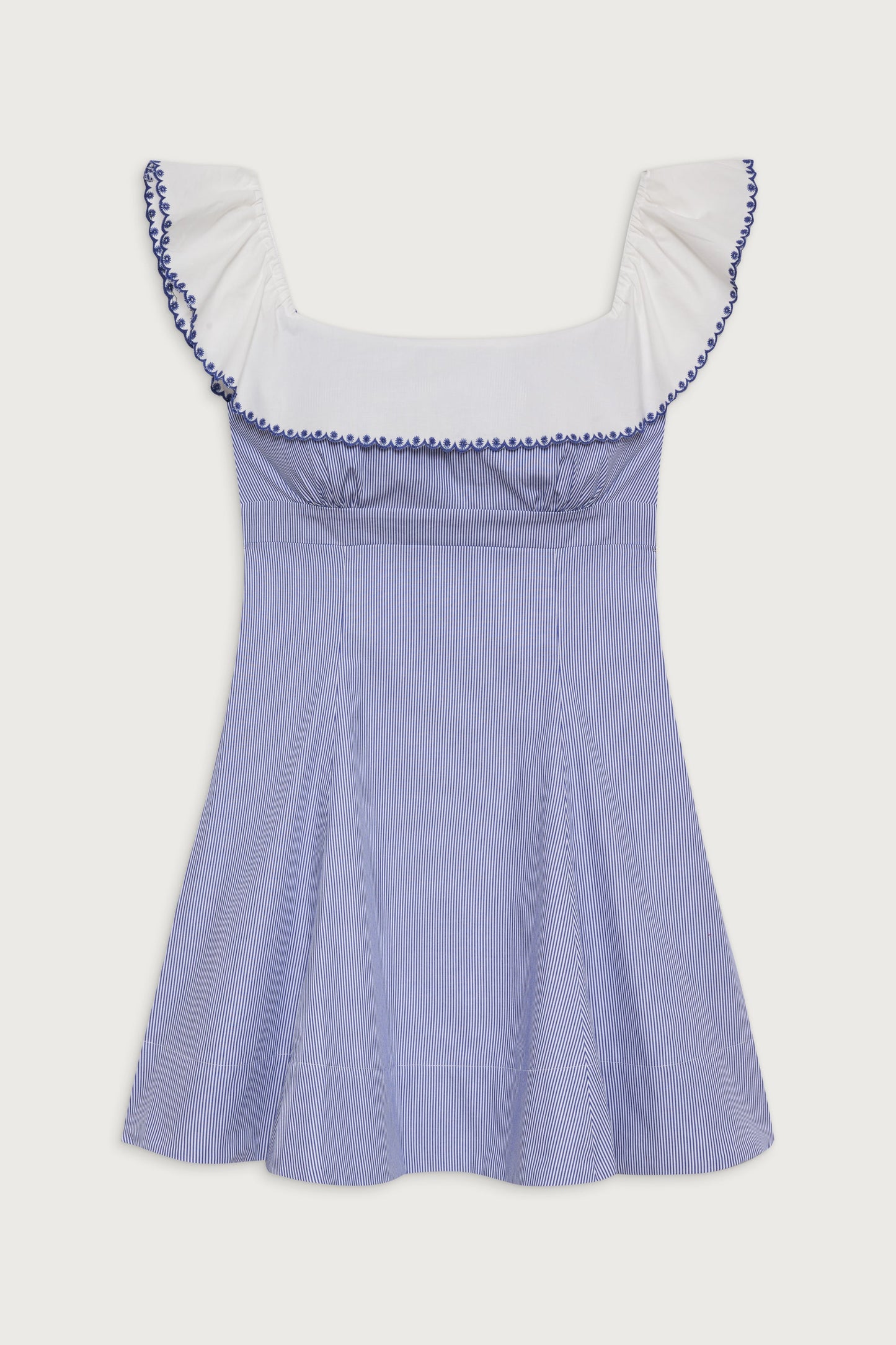 Frankies Bikinis sale Lilah Striped Mini Dress - Midnight Stripe