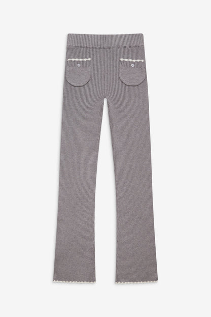 Frankies Bikinis sale Camden Knit Pants - Rain Cloud