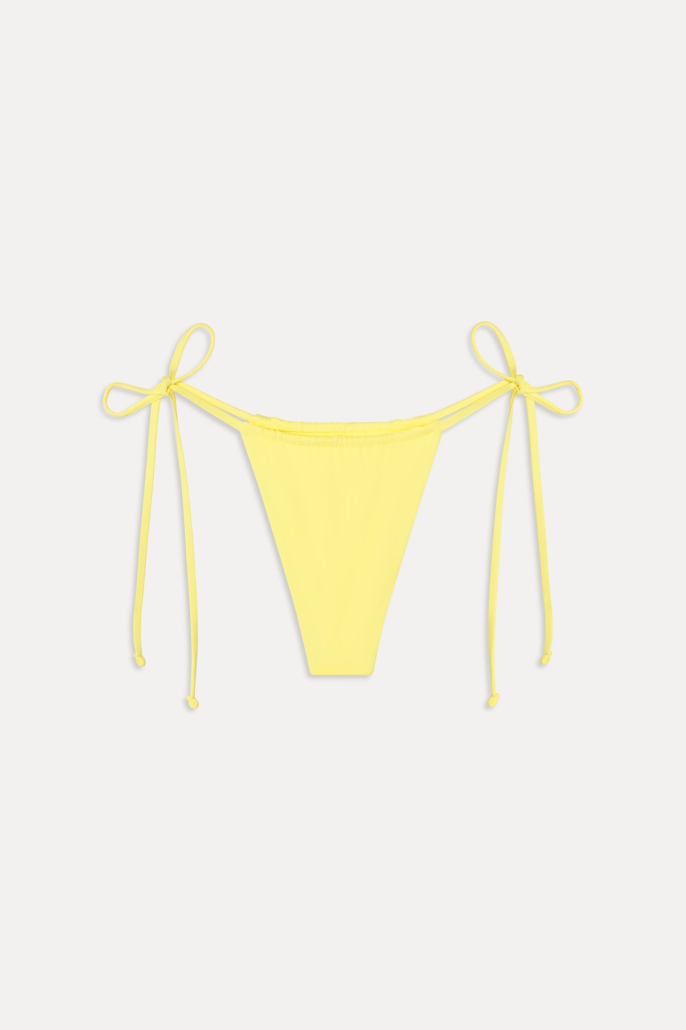 Frankies Bikinis sale Tia Skimpy String Bikini Bottom - Yellow Iris