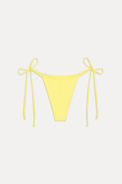 Frankies Bikinis sale Tia Skimpy String Bikini Bottom - Yellow Iris