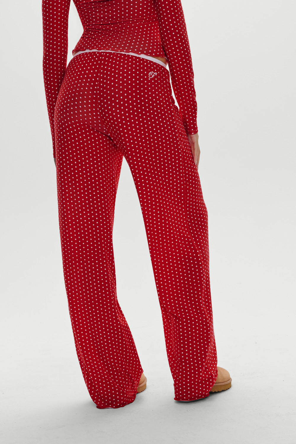 Frankies Bikinis sale Joy Sleep Pants - Holiday Dot