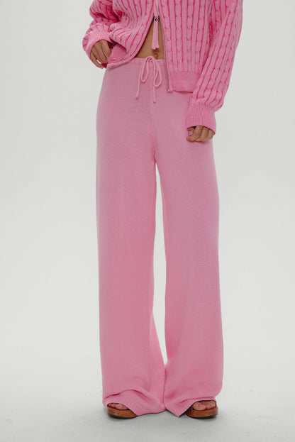 Frankies Bikinis sale Wesley Knit Pants - Sweetheart