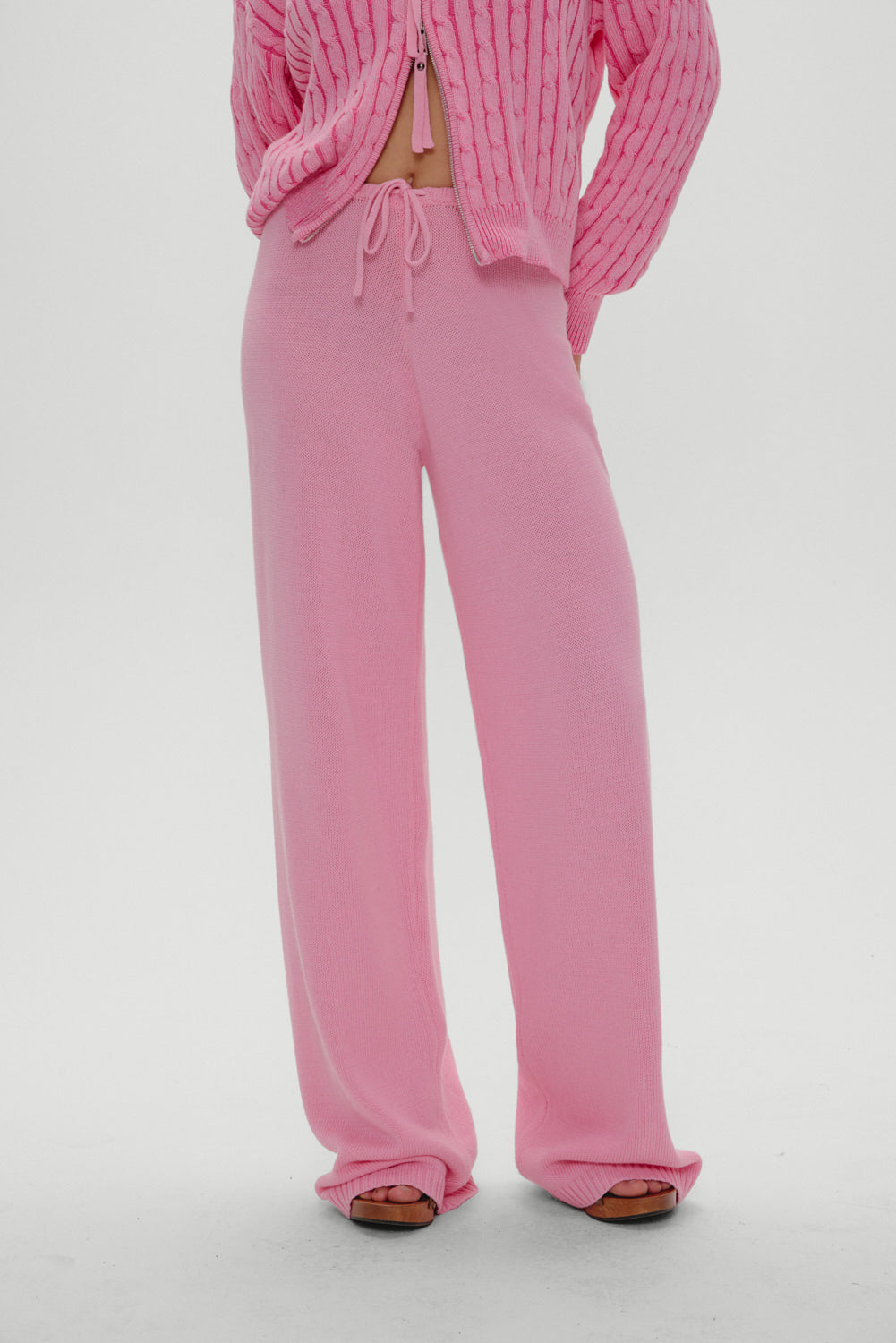 Frankies Bikinis sale Wesley Knit Pants - Sweetheart