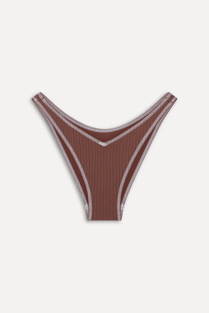 Frankies Bikinis sale Harper Cheeky Bikini Bottom - Brown Sugar