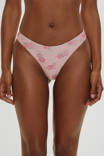 Frankies Bikinis sale Dove Bikini Bottom - Fresh Rose