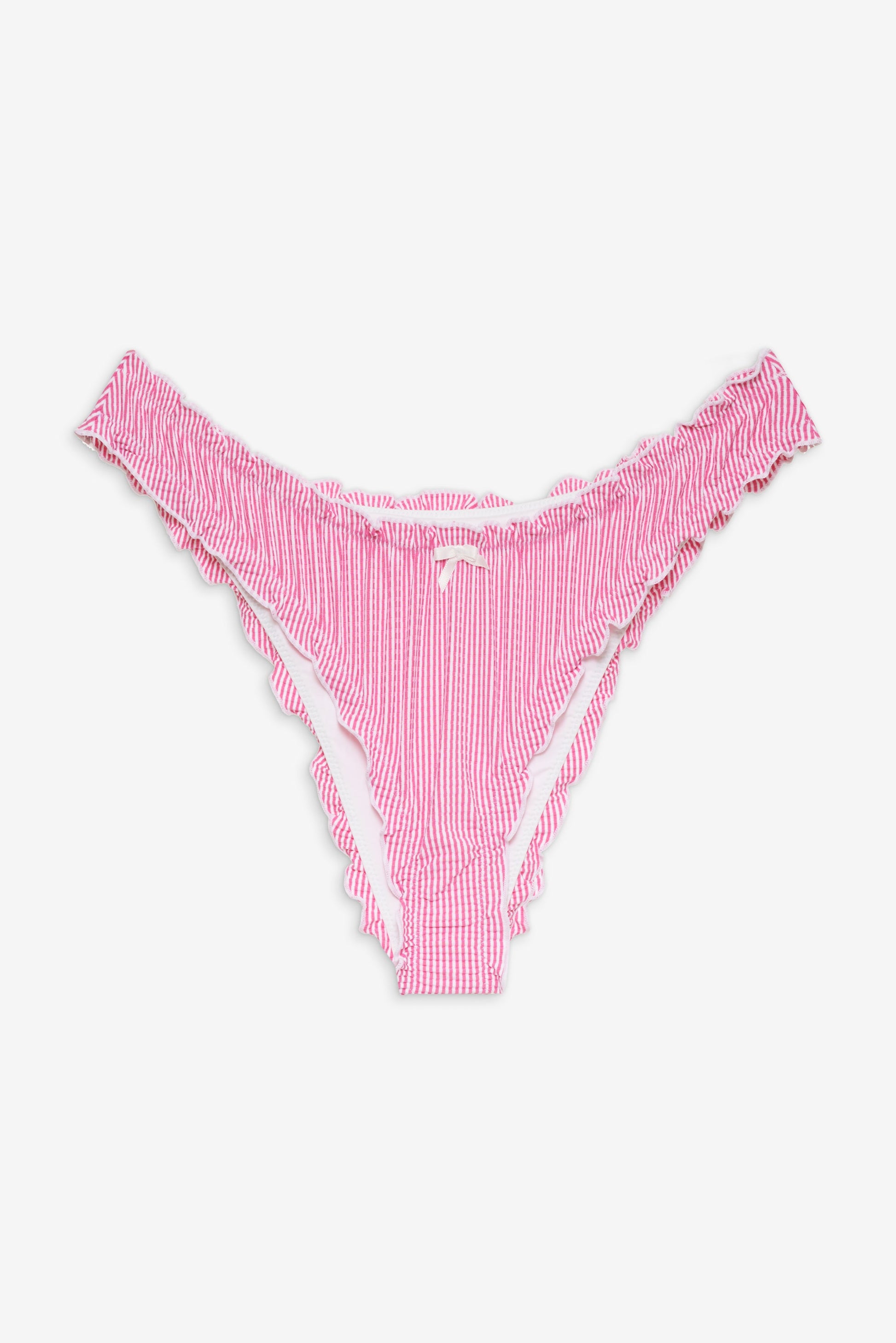 Frankies Bikinis sale Beloved Bikini Bottom - Pink Stripe