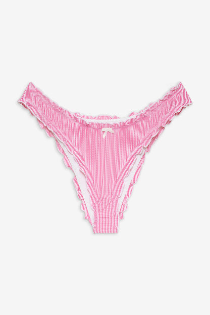 Frankies Bikinis sale Beloved Bikini Bottom - Pink Stripe