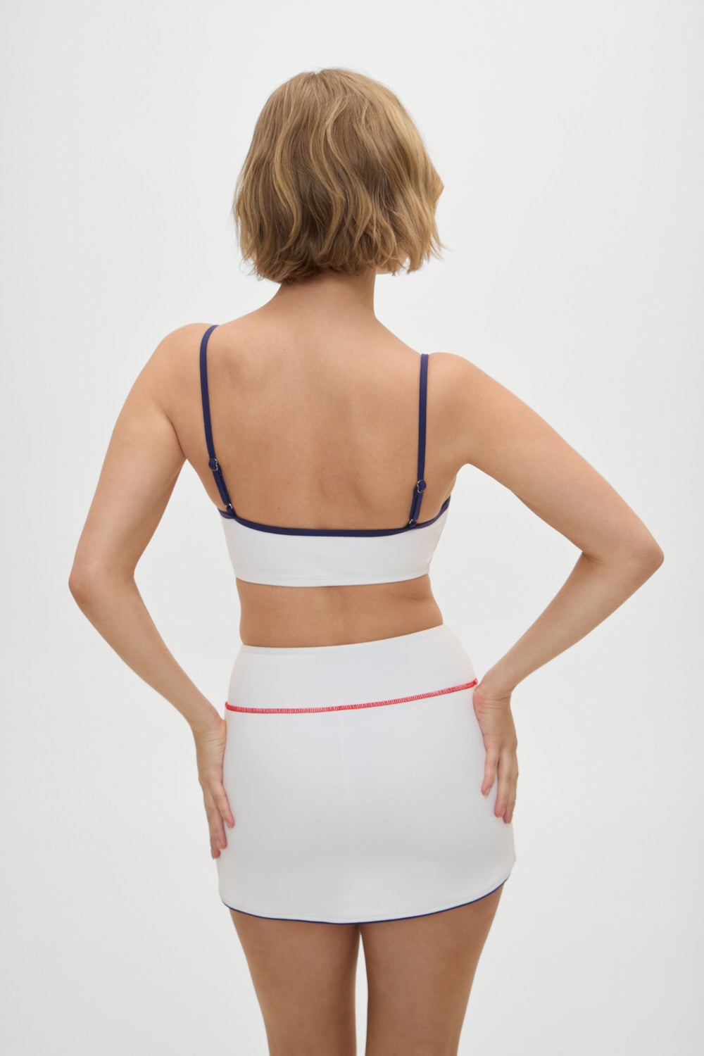 Frankies Bikinis sale Court Mini Tennis Skort - Team Colors