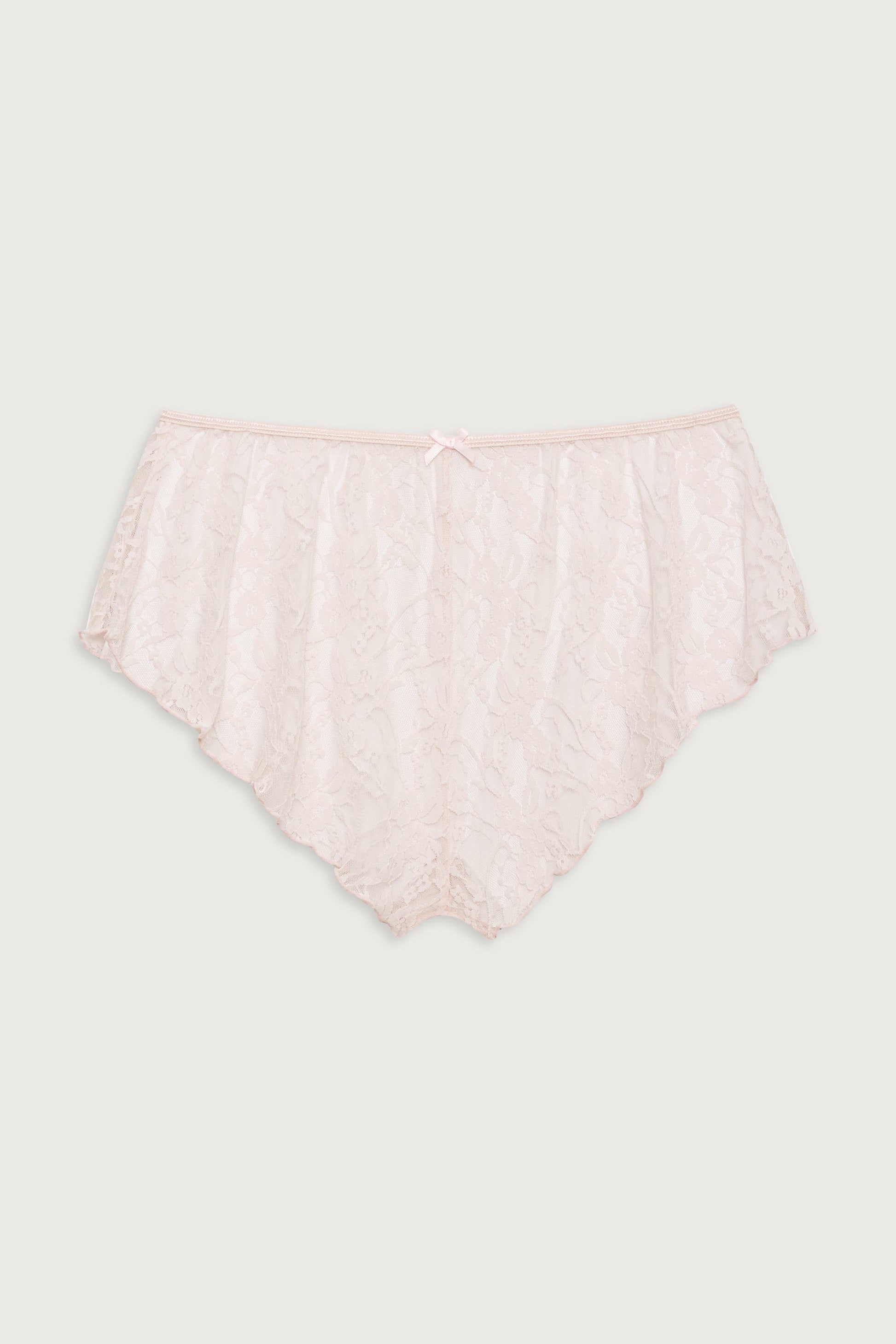 Frankies Bikinis sale Meadow Lace Mini Short - Baby Bouquet Pink