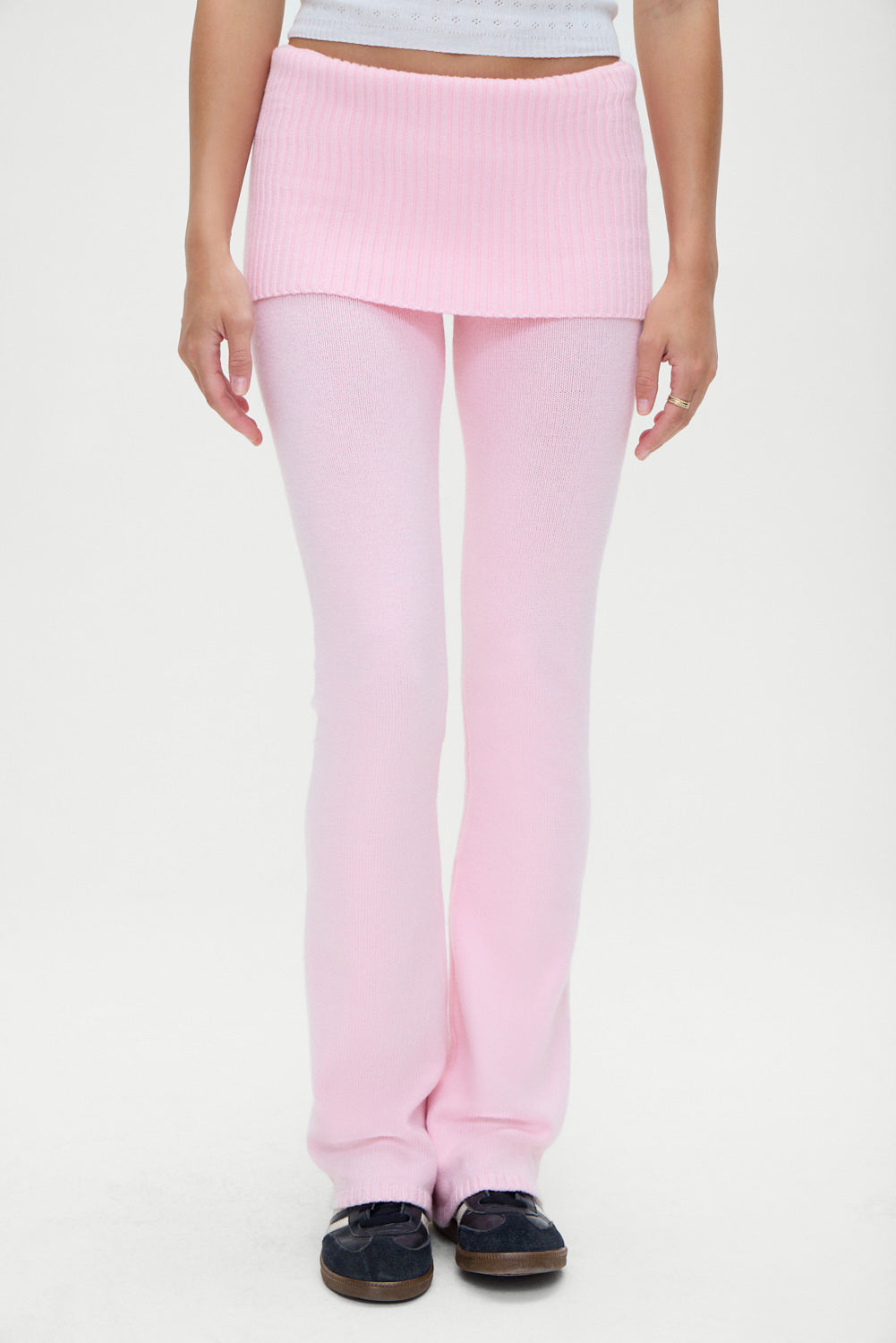 Frankies Bikinis sale Aimee Knit Pants - Cozy Pink