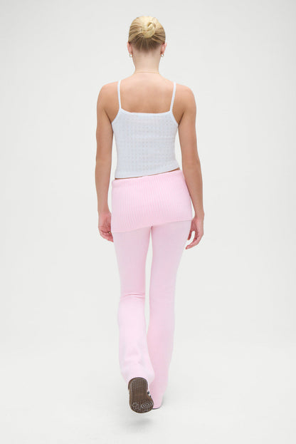 Frankies Bikinis sale Aimee Knit Pants - Cozy Pink