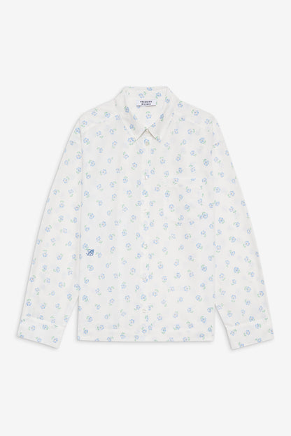 Frankies Bikinis sale Ralph Long Sleeve Sleep Shirt - Periwinkle