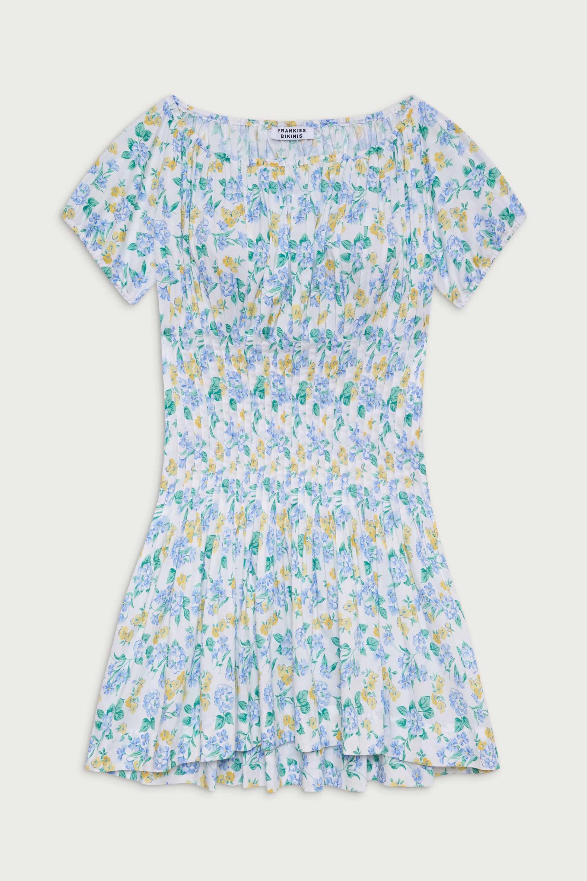 Frankies Bikinis sale Sadie Mini Dress - Coastal Floral
