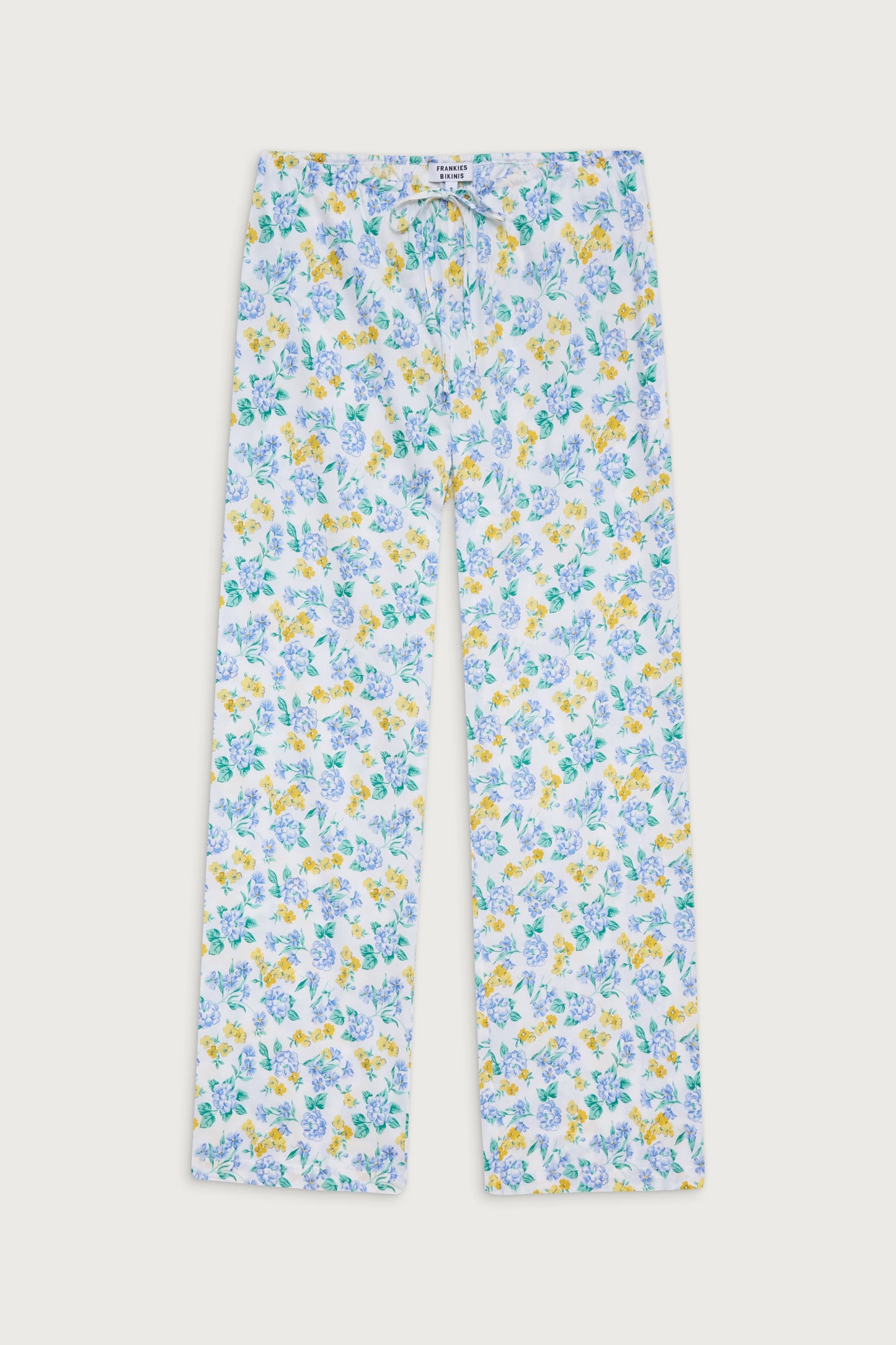 Frankies Bikinis sale Daisy Low Rise Pant - Coastal Floral