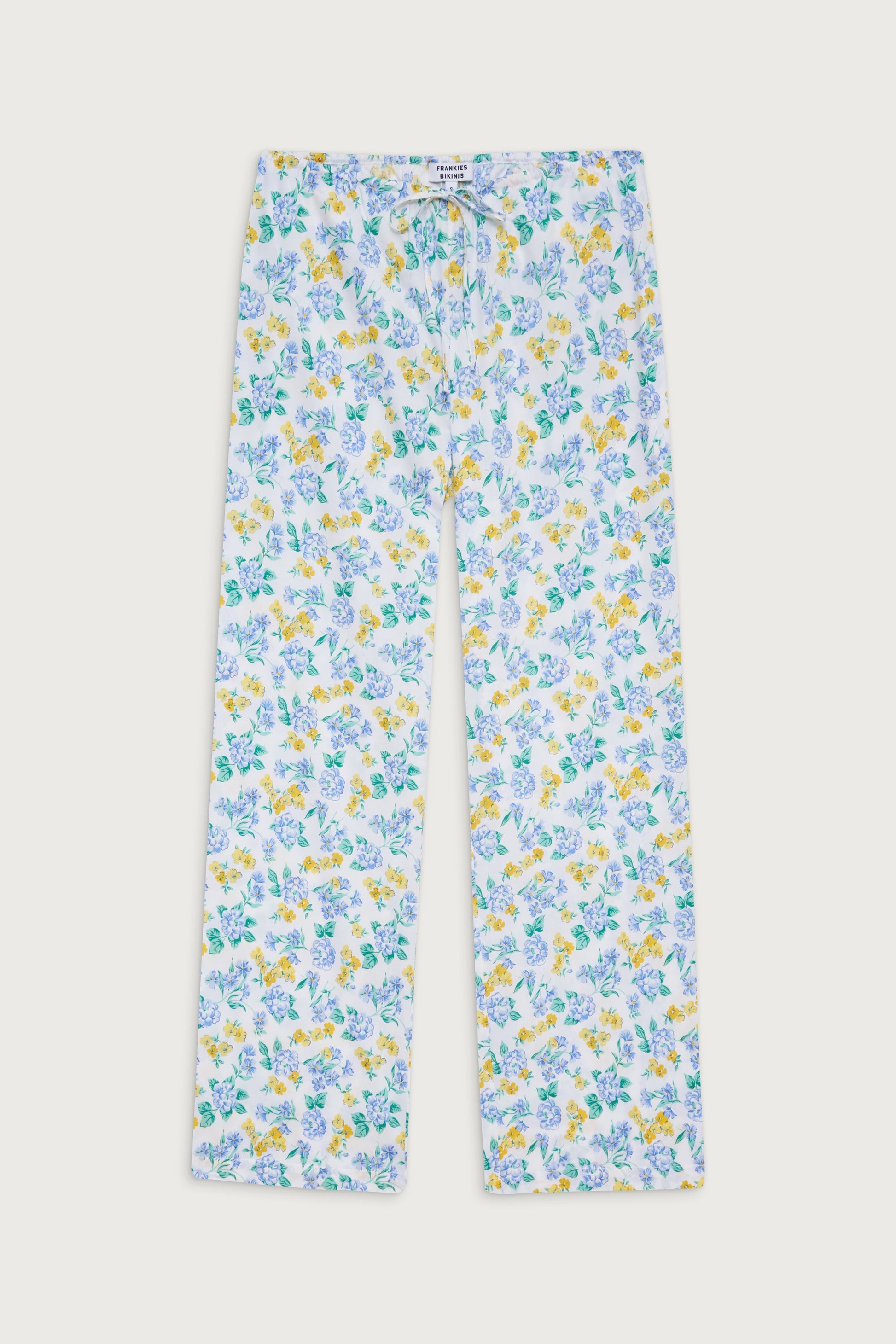 Frankies Bikinis sale Daisy Low Rise Pant - Coastal Floral
