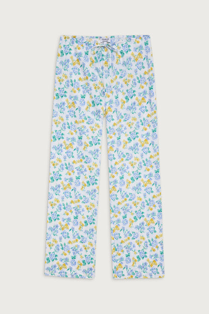 Frankies Bikinis sale Daisy Low Rise Pant - Coastal Floral