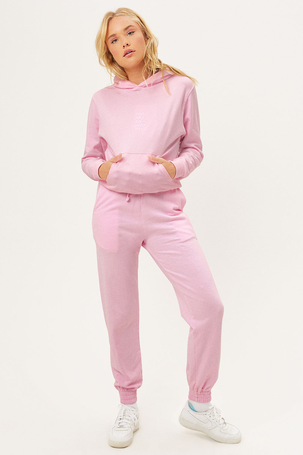 Frankies Bikinis sale Aiden Sweatshirt - Love Pink