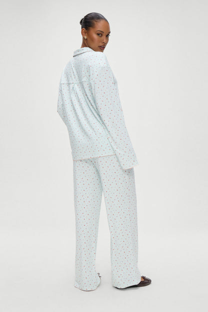 Frankies Bikinis sale Rory Floral Sleep Pants - Malibu Meadow