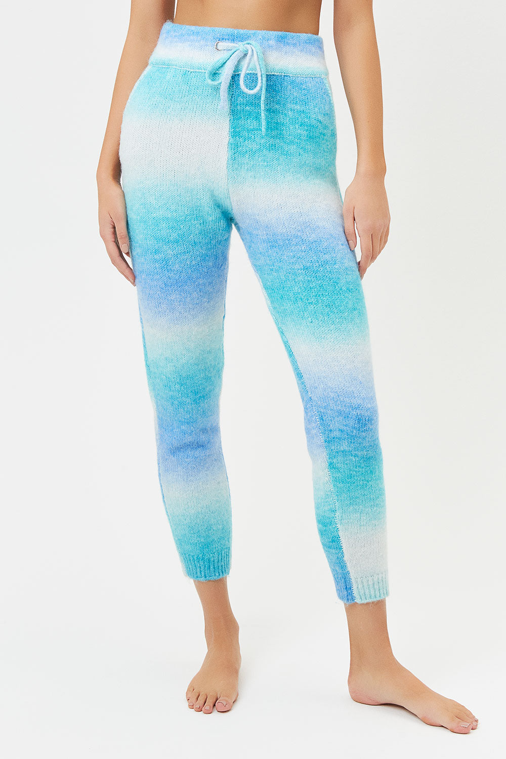 Frankies Bikinis sale Frank Knit Sweatpants - Blue Horizon