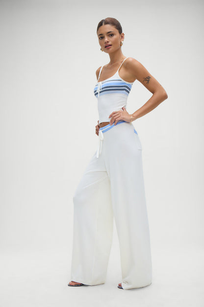 Frankies Bikinis sale Barrymore Knit Pants - Hampton Stripe