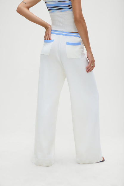 Frankies Bikinis sale Barrymore Knit Pants - Hampton Stripe