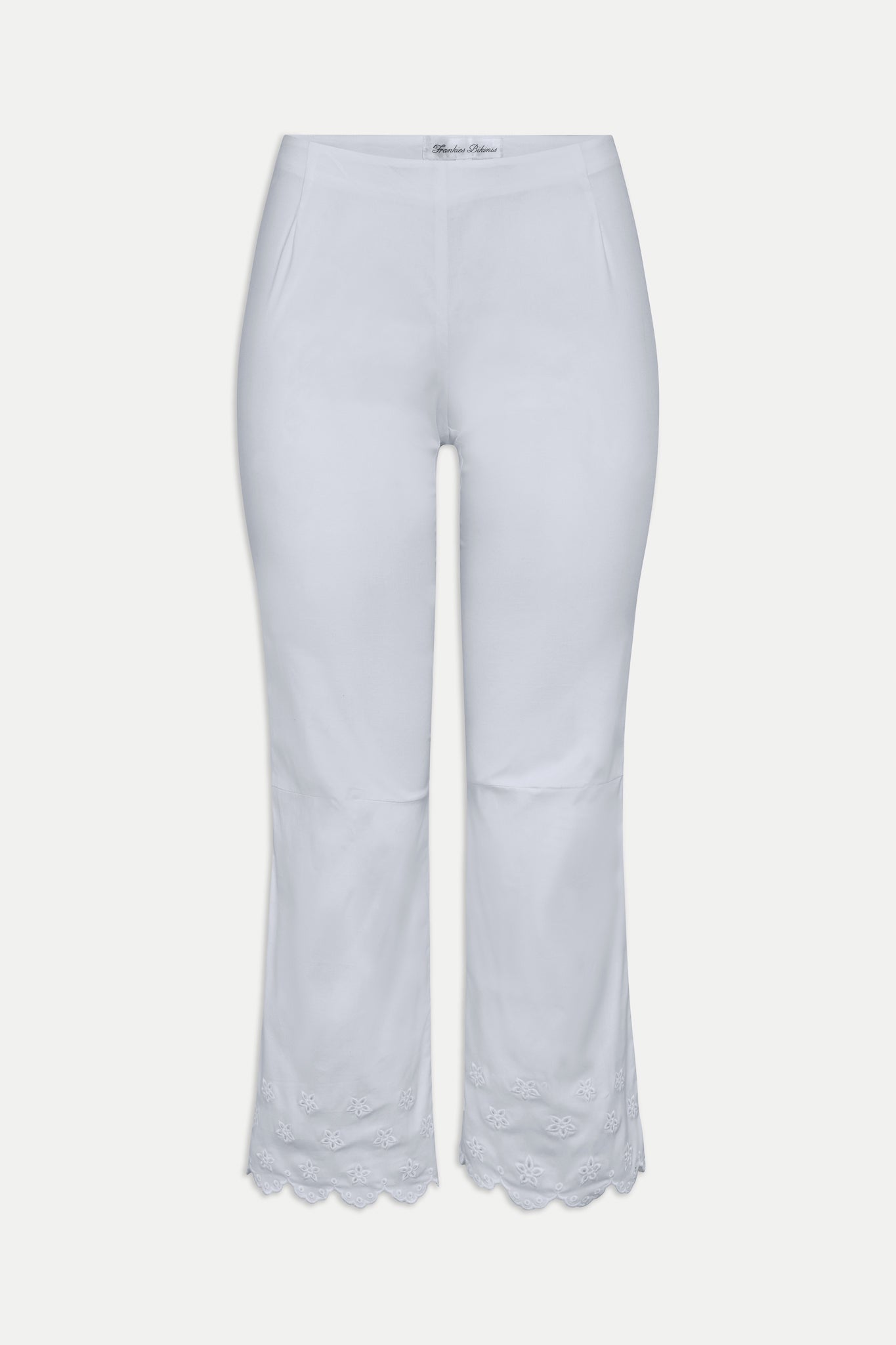 Frankies Bikinis sale Twilight Capri Pants - White