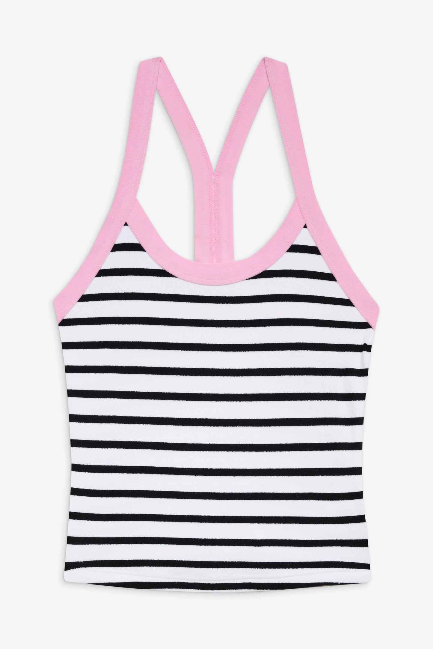 Frankies Bikinis sale Velma Racerback Tank Top - Vintage Stripe