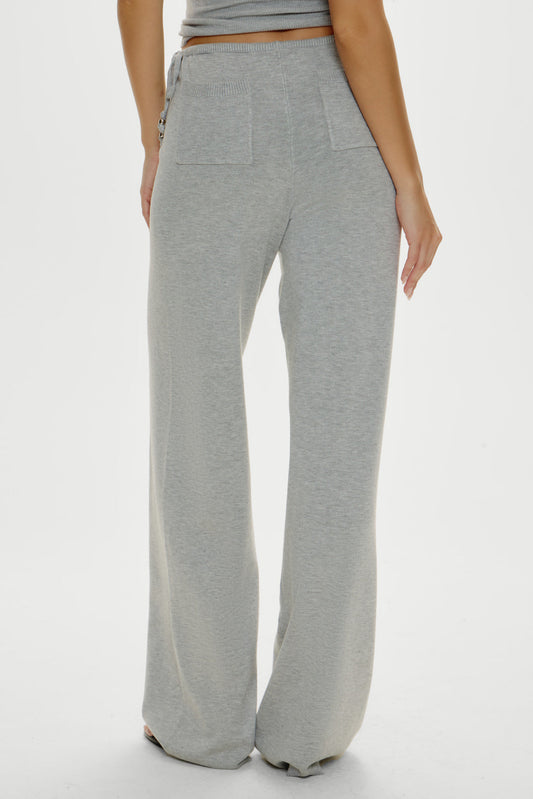 Frankies Bikinis sale Breeze Low Rise Knit Pants - Mochi